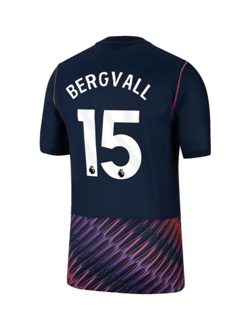 Tottenham Hotspur Lucas Bergvall #15 Replika Borta Kläder 2026-27 Kortärmad Tottenham Hotspur Lucas Bergvall #15 Replika Borta Kläder 2026-27 Kortärmad